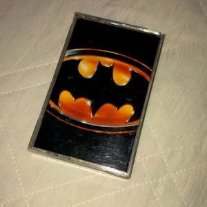 Vintage Batman cassette tape music from the motion picture